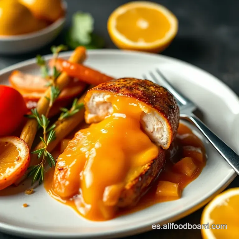 Magret de Pato con Salsa de Naranja Agria y Romero