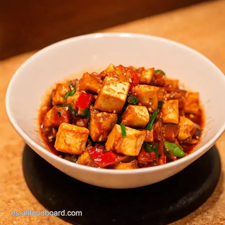Mapo Tofu Aut&eacute;ntico Un Viaje a Sichuan En Tu Plato presentation