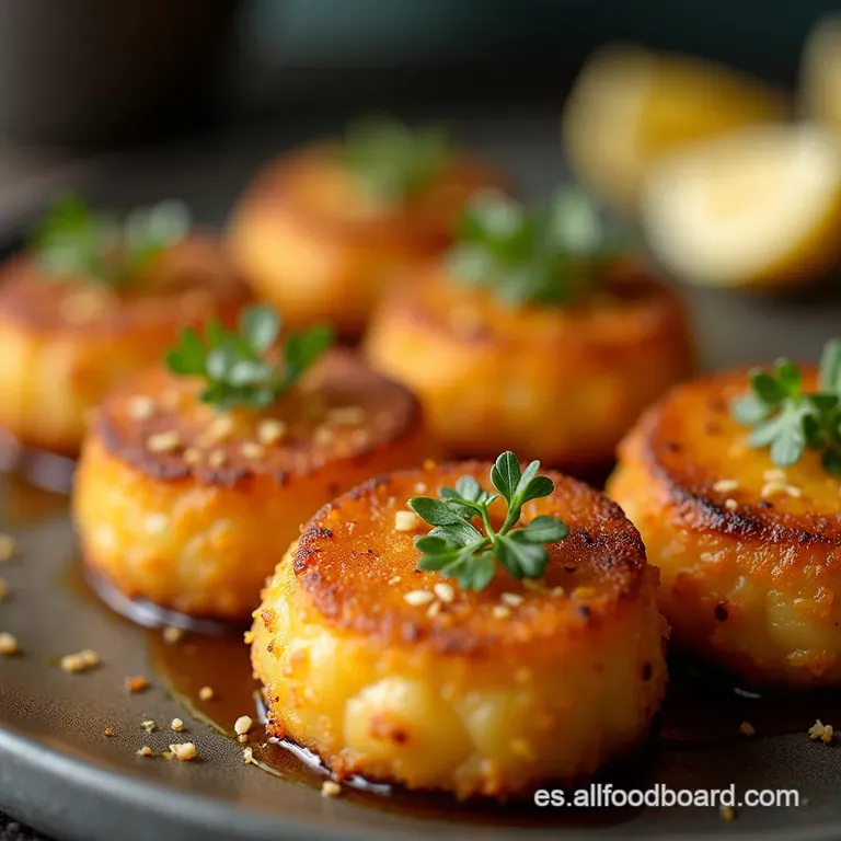 Medallones de Pl&aacute;tano Maduro Caramelizados al Ron A&ntilde;ejo