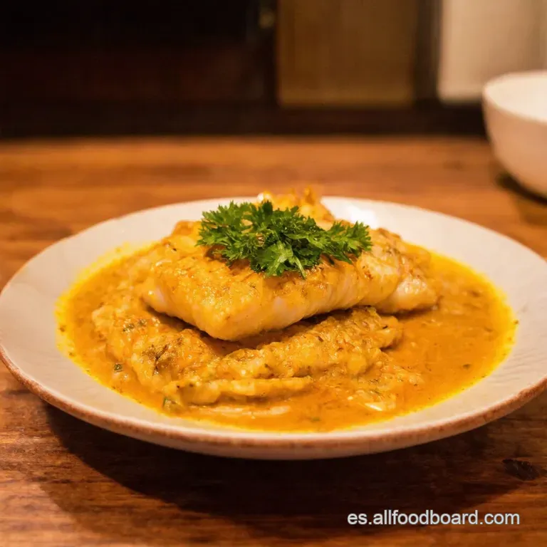 Merluza Al Ajillo Express En Freidora De Aire presentation