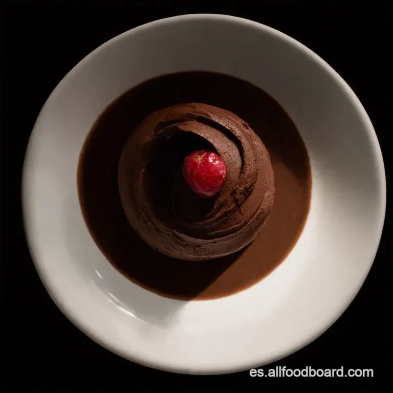 Mousse de Chocolate al Brandy Estilo Argui&ntilde;ano