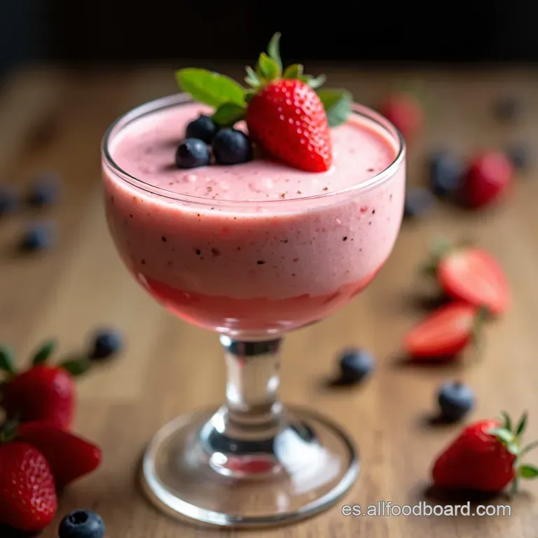 Mousse de Frutas Refrescante En un Tris