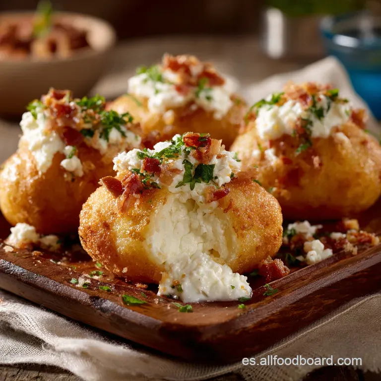 &Ntilde;oquis Rellenos de Queso La receta de patata con el coraz&oacute;n m&aacute;s cremoso