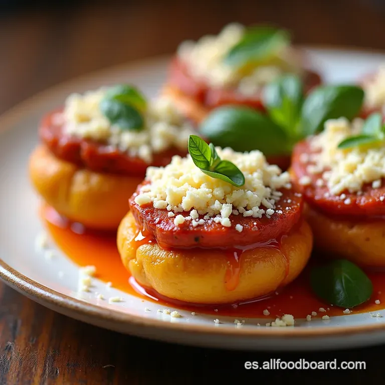 Oquis de Papa Rellenos Suaves Bocados de Tradici&oacute;n con un Toque Ahumado