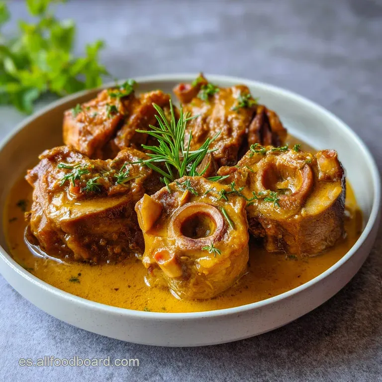 Osobuco De Ternera: Receta Melosa