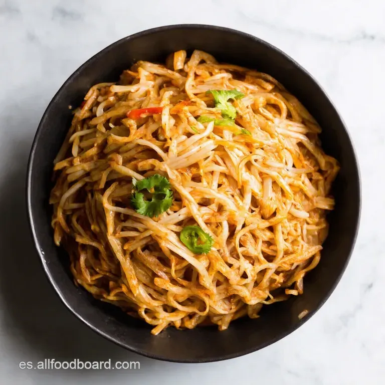 Pad Thai Aut&eacute;ntico Hecho en Casa Sabor Tailand&eacute;s al Alcance de tu Sart&eacute;n