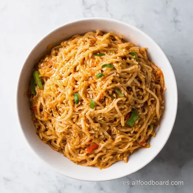 Pad Thai Casero Un Viaje a Tailandia en tu Plato