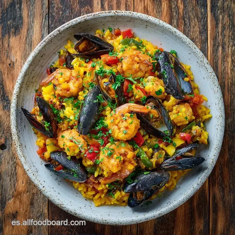 Paella De Mariscos: Receta F&aacute;cil Para El Verano