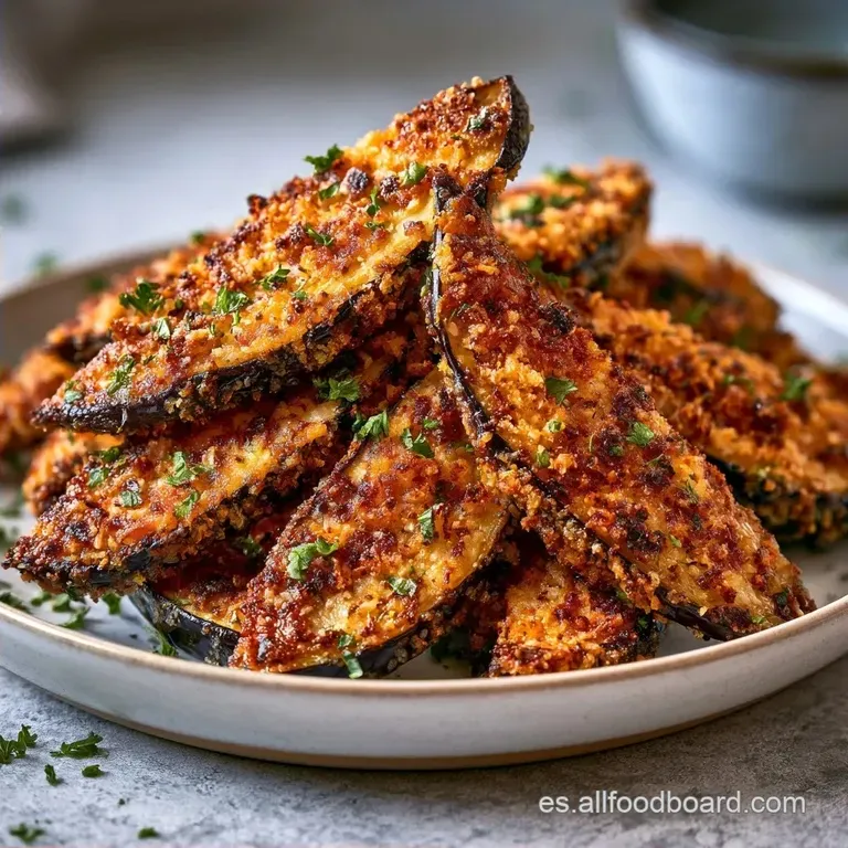 Palitos Berenjenas Airfryer con Queso Parmesano