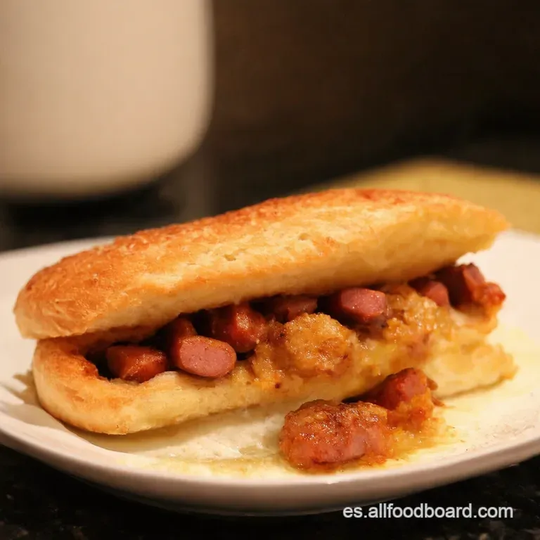 Pan Coreano Con Salchicha Soseji Ppang Casero presentation