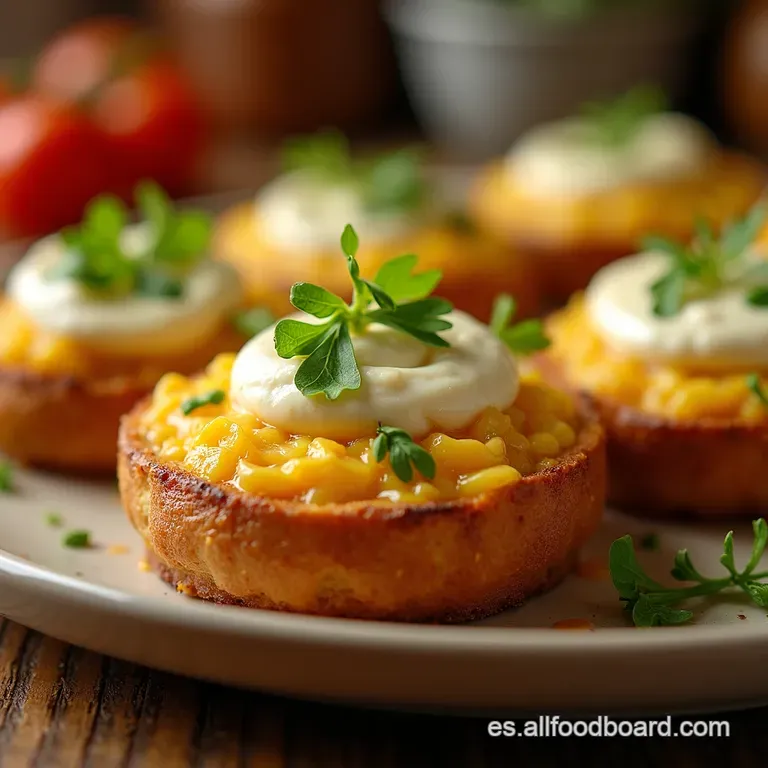 Pan De Ajo Coreano Relleno De Crema De Queso Un Bocado Celestial presentation
