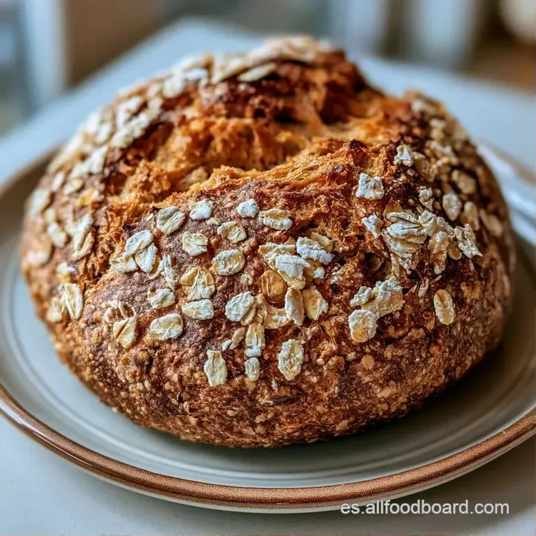 Rebanadas de pan esponjoso y tostado con un hilo de miel brillante cayendo sobre una superficie de cer&aacute;mica blanca.