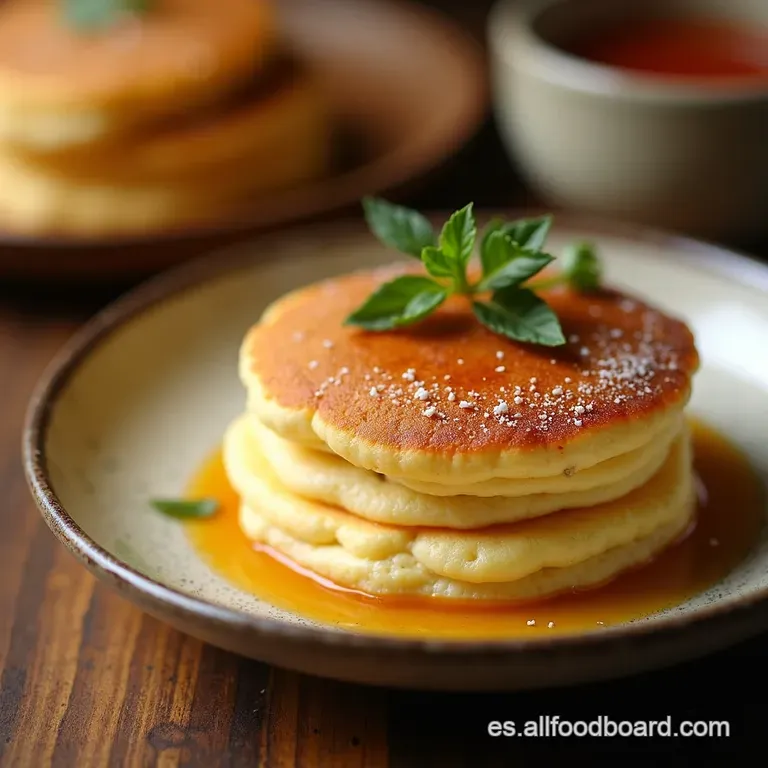 Pancakes Souffl&eacute; Japoneses El Secreto De La Nube Deliciosa presentation