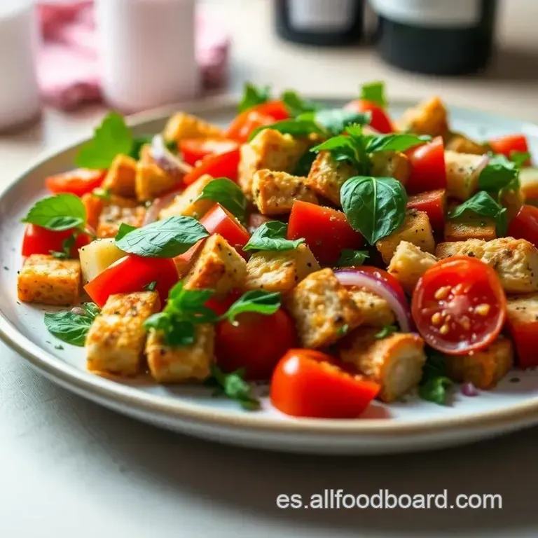 Panzanella Toscana Aut&eacute;ntica presentation