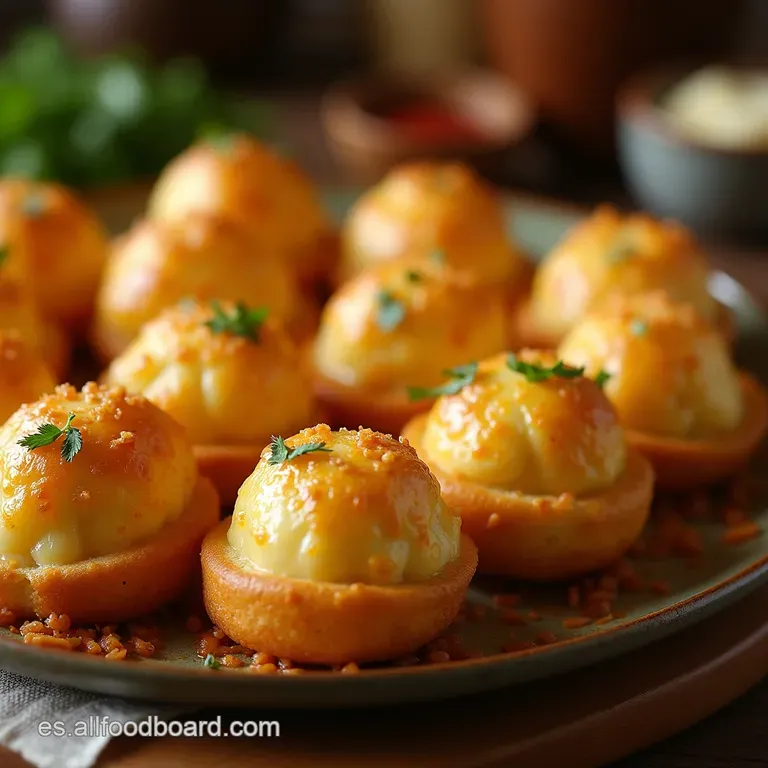 P&atilde;o De Queijo Casero Bocaditos Brasile&ntilde;os De Queso El&aacute;sticos Y Esponjosos presentation