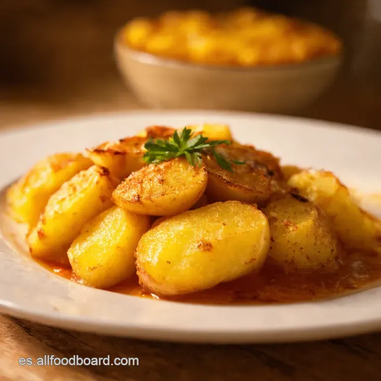 Papas Arrugadas Con Mojo Pic&oacute;n Receta Canaria presentation