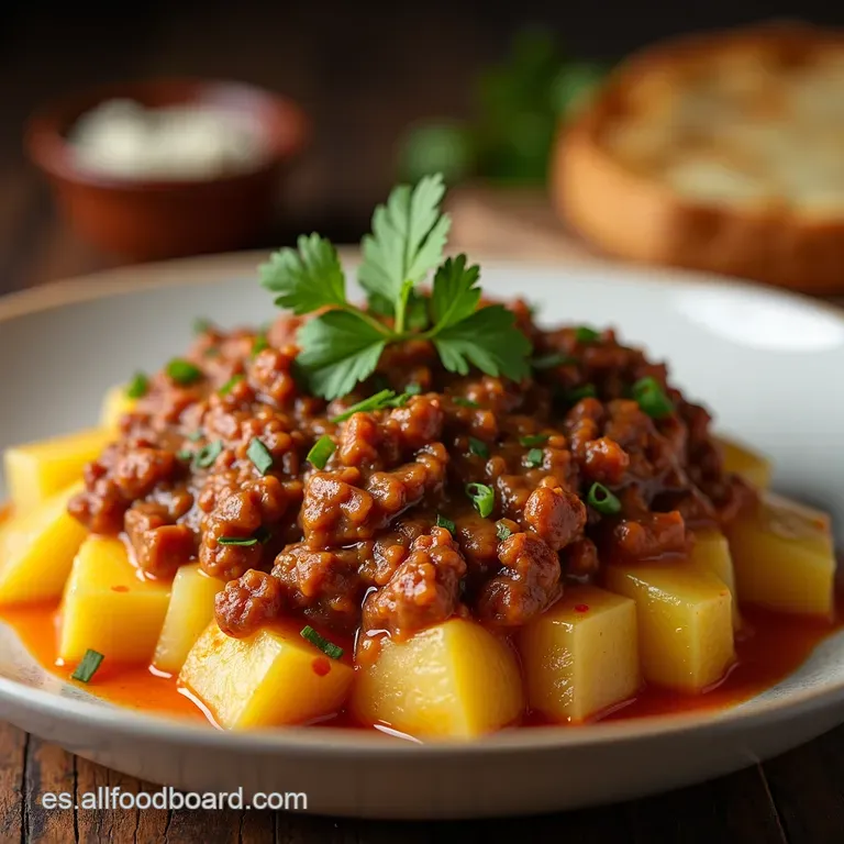 Papas Rellenas Asadas con Carne Molida