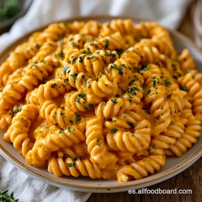 Pasta con Salsa de Calabaza Infantil en 30 Minutos