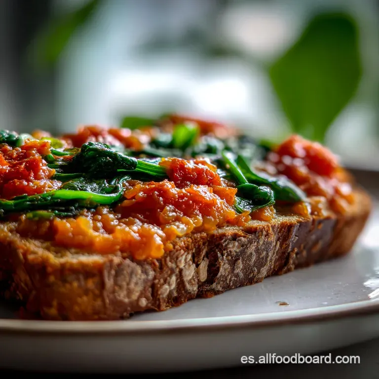A twirl of vibrant red lentil pasta, bathed in a rich sauce, elegantly plated, topped with fresh herbs, and grated cheese.