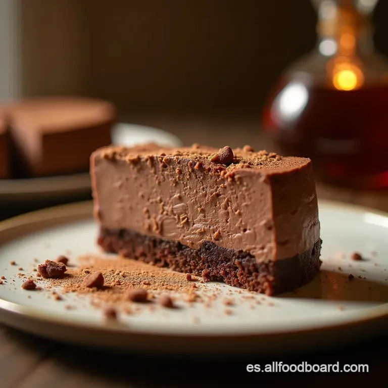 El Suspiro De Chocolate Pastel Fundente Y Cremoso presentation