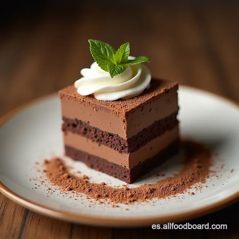 El Suspiro de Chocolate Pastel Fundente y Cremoso