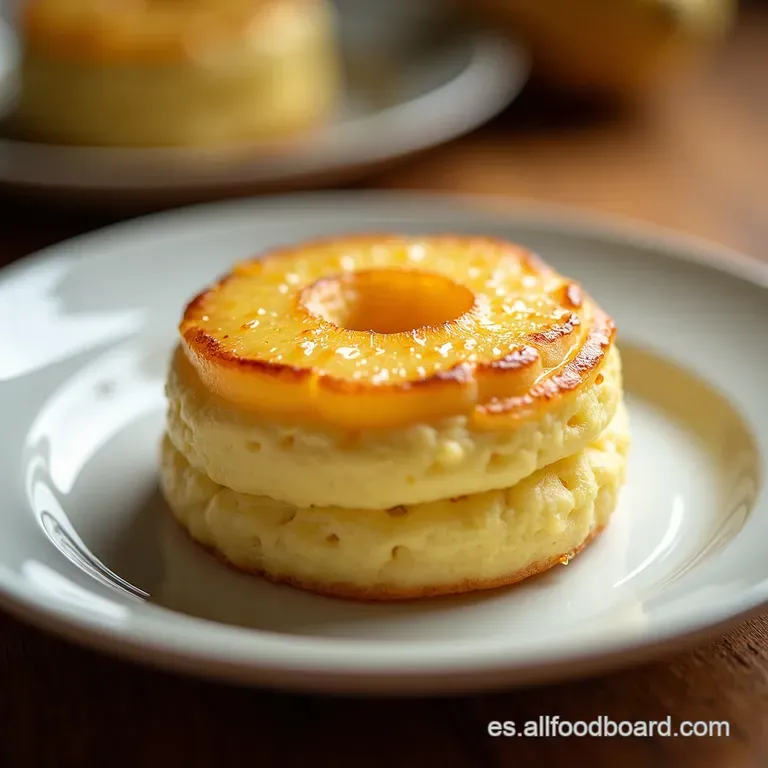 Pastel M&aacute;gico de Pi&ntilde;a Solo 2 Ingredientes