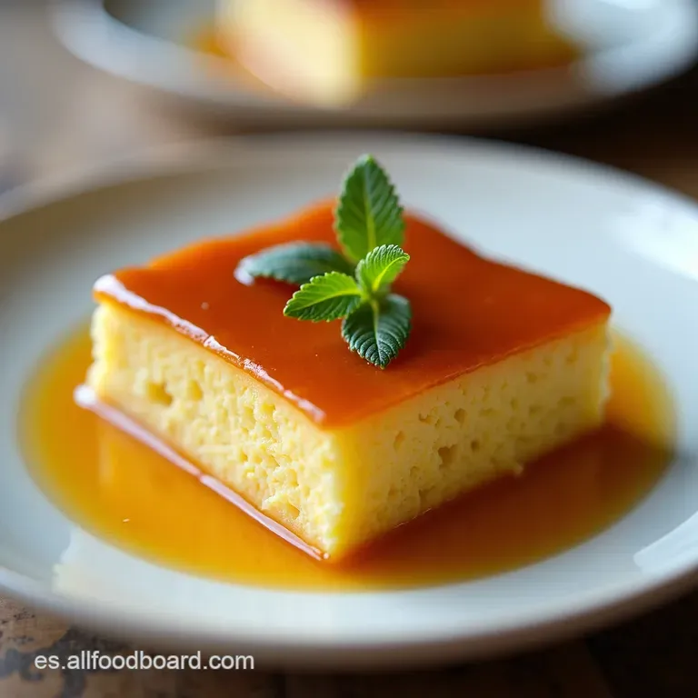 El Secreto de la Abuela Pastel Cremoso de Pl&aacute;tanos Maduros Caramelizados