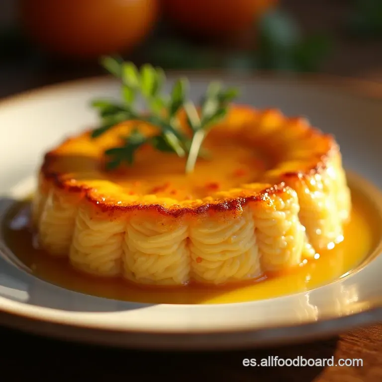 El Tango De Zanahoria Pastel H&uacute;medo Con Glaseado C&iacute;trico De Naranja presentation