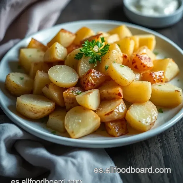 Patatas Al Cabrales Con Un Toque Moderno presentation