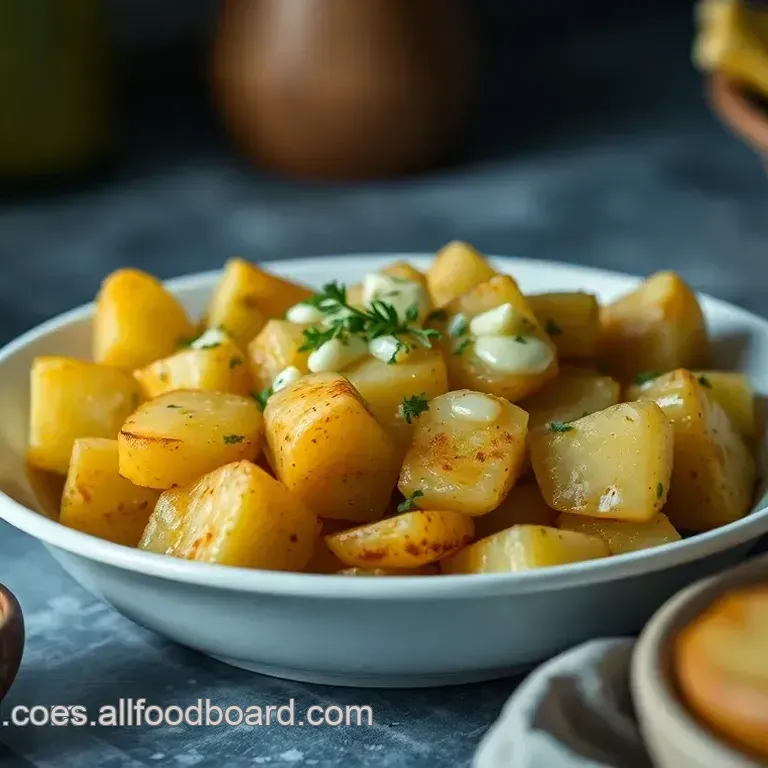 Patatas al Cabrales con un Toque Moderno