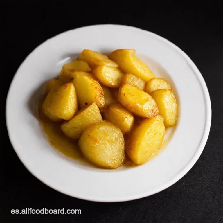 Patatas al Horno a la Espa&ntilde;ola Crujientes y Cremosas