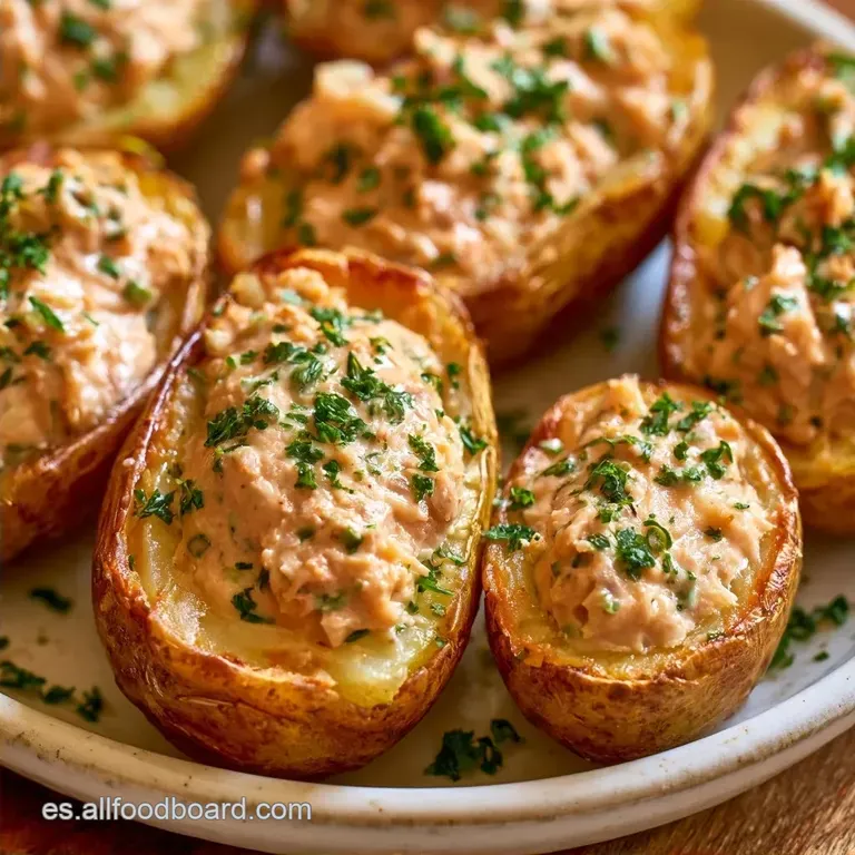 Patatas Rellenas de Atún al Natural
