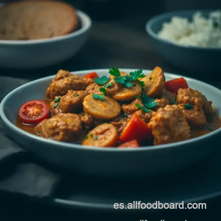 Pavo Al Curry Cremoso En 30 Minutos presentation