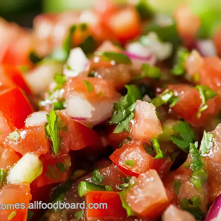 Pico de Gallo Perfecto