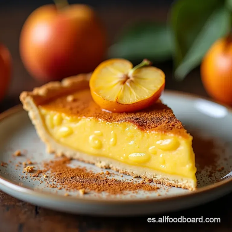 Pie de Manzana Cl&aacute;sico con Toque de Canela