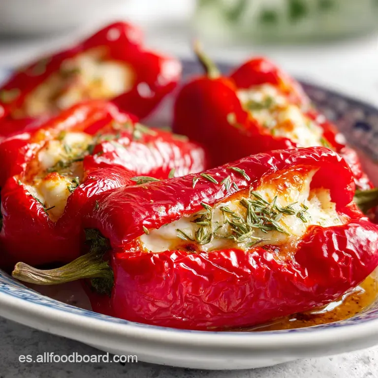 Pimientos de Piquillo Rellenos Caseros