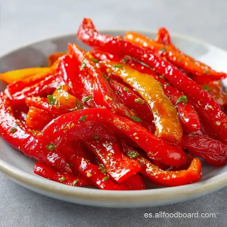 Pimientos Rojos Asados: Sabor Casero y Ahumado