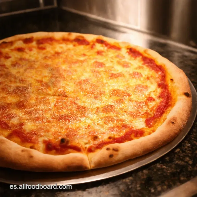 Pizza De Masa De Ma&iacute;z Con Toppings Al Estilo Mexicano presentation