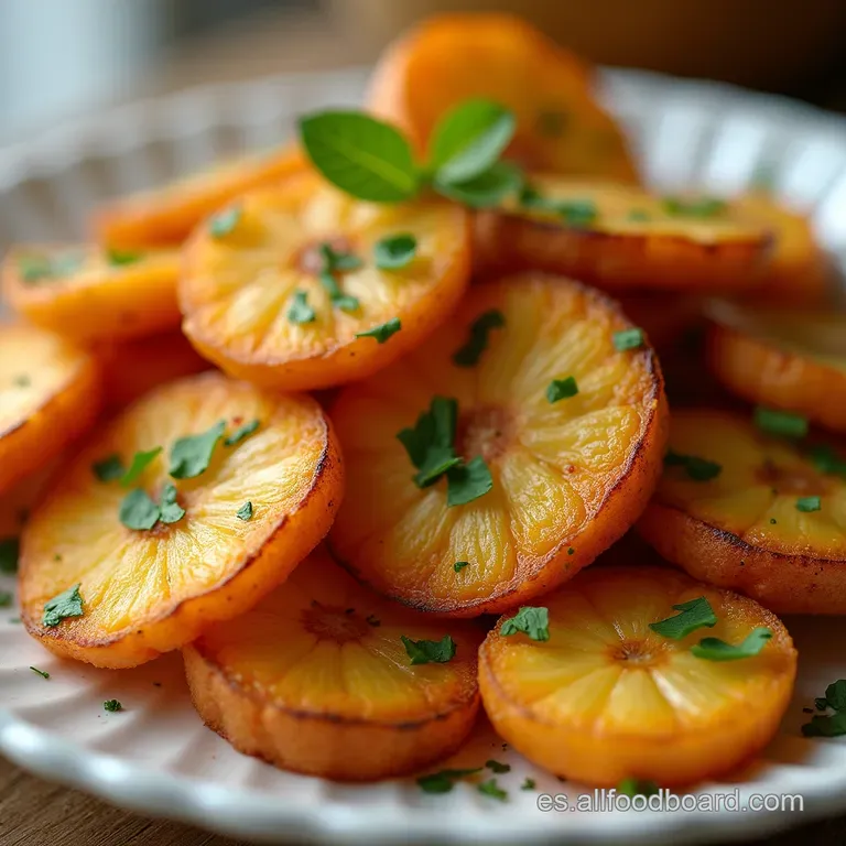 Pl&aacute;tanos Maduros Fritos a la Perfecci&oacute;n El Acompa&ntilde;amiento Tropical que Nunca Falla