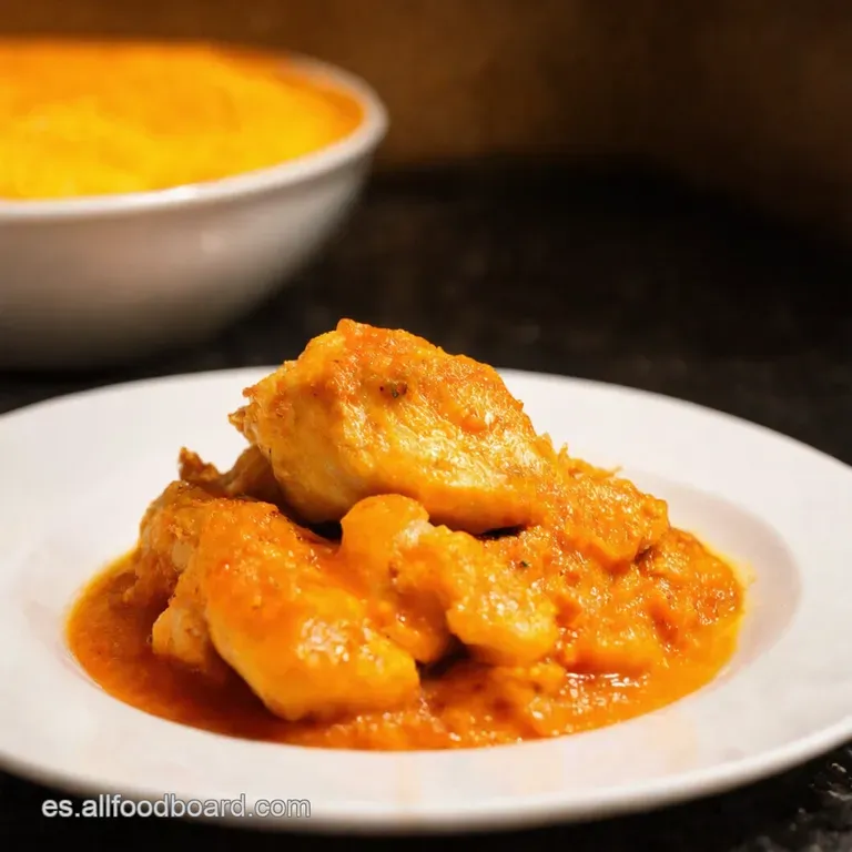 Pollo a La Naranja Qu&eacute; Naranja Mam&aacute; presentation