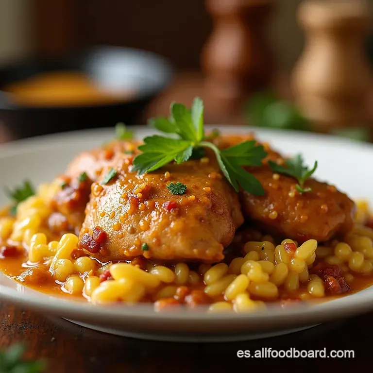 Pollo Al Ajillo Supremo presentation