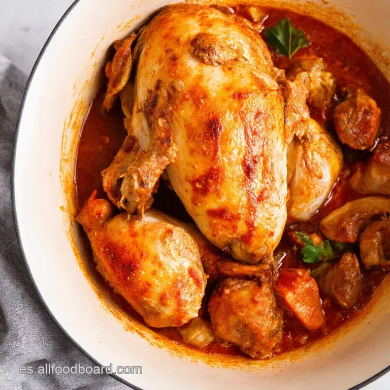 Pollo al Horno a la Espa&ntilde;ola Sabor Casero que Enamora