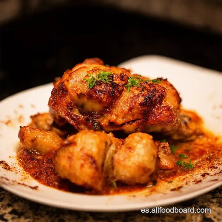 Pollo Asado Al Horno El Secreto De La Abuela presentation
