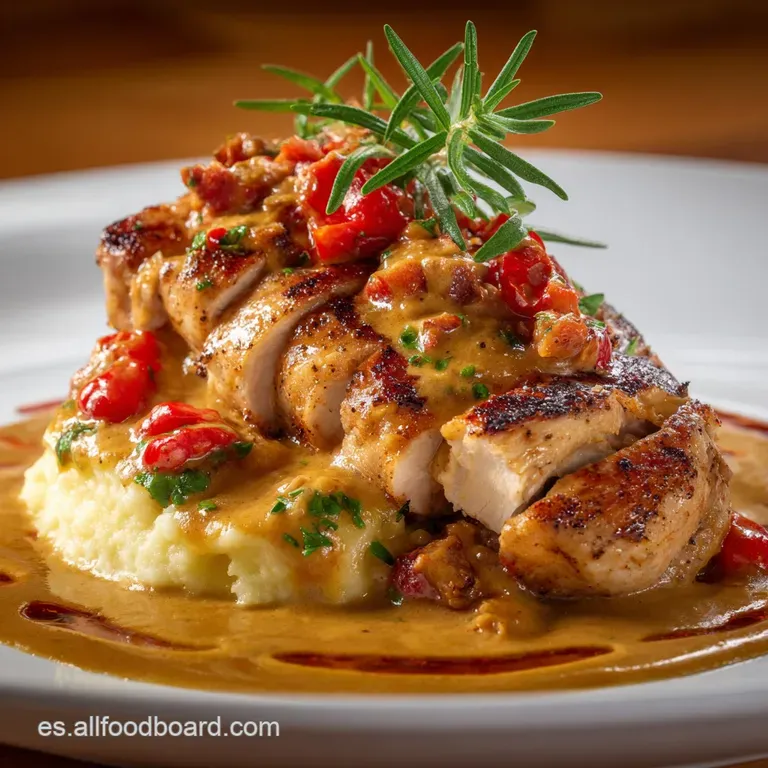 Pollo Cremoso a La Florentina Cl&aacute;sico: El Secreto De La Salsa De Lujo presentation