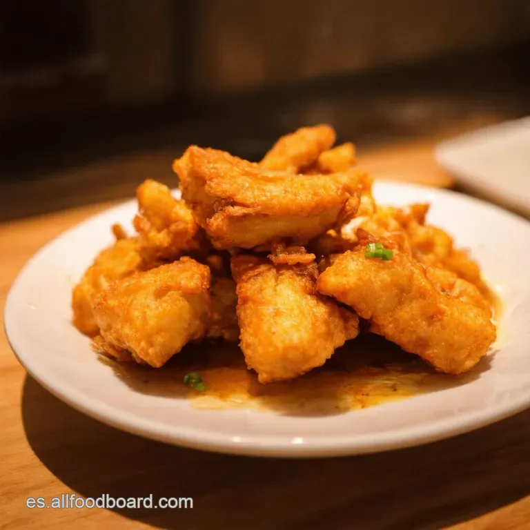 Pollo Frito Coreano Crujiente Que Te Hace Olvidar La Dieta presentation