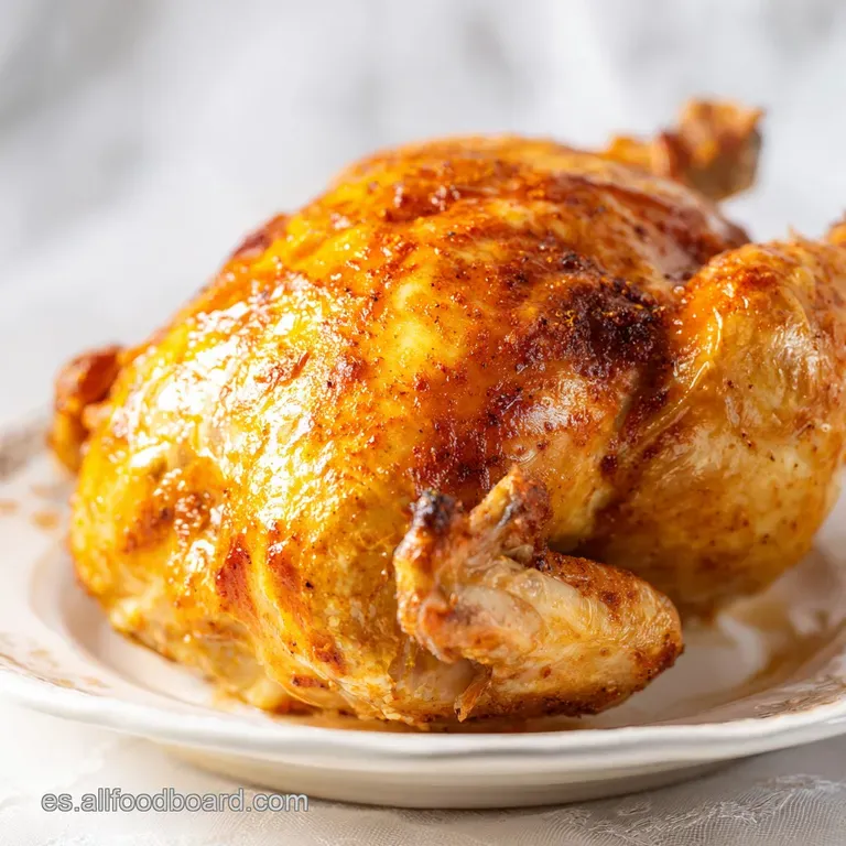 Pollo Relleno de Navidad: Jugoso y Crujiente