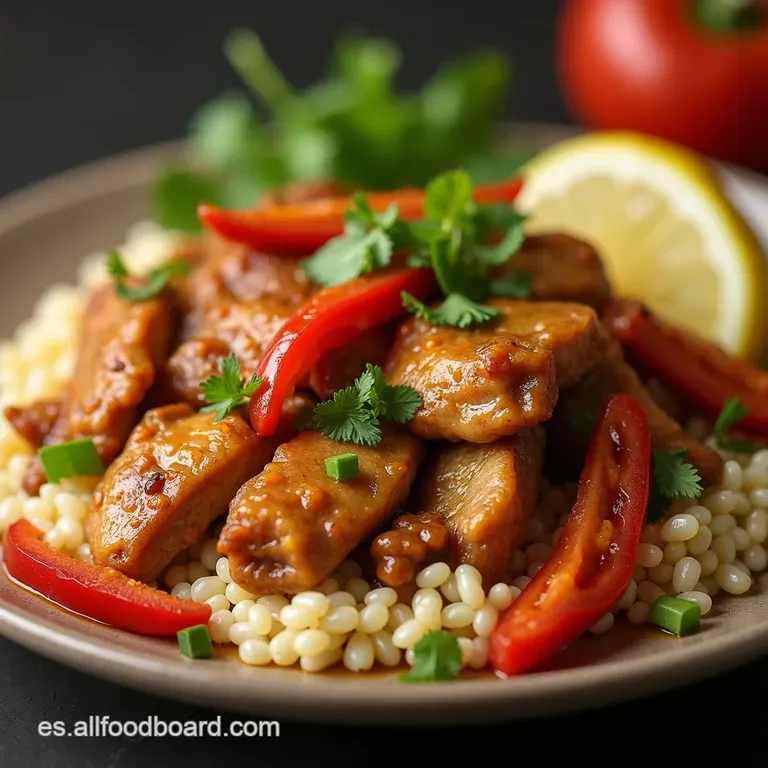 Pollo Saltado con Verduras al Estilo Cant&oacute;n