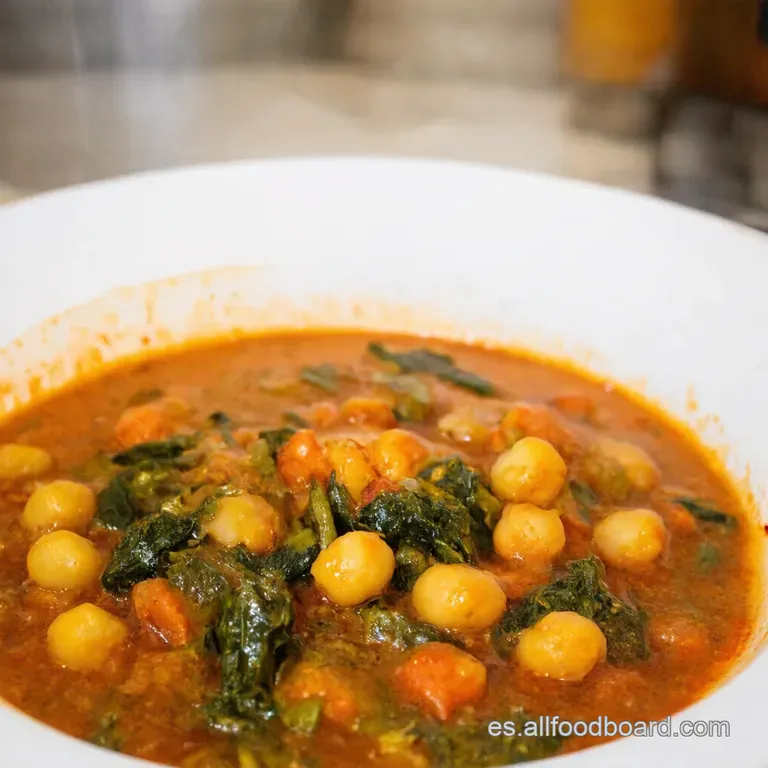 Potaje De Vigilia Con Garbanzos Espinacas Y Bacalao presentation