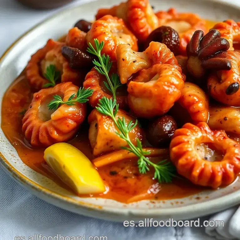 Pulpo a La Gallega Aut&eacute;ntico presentation