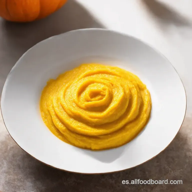 Pur&eacute; de Calabaza Cremoso con Nuez Moscada